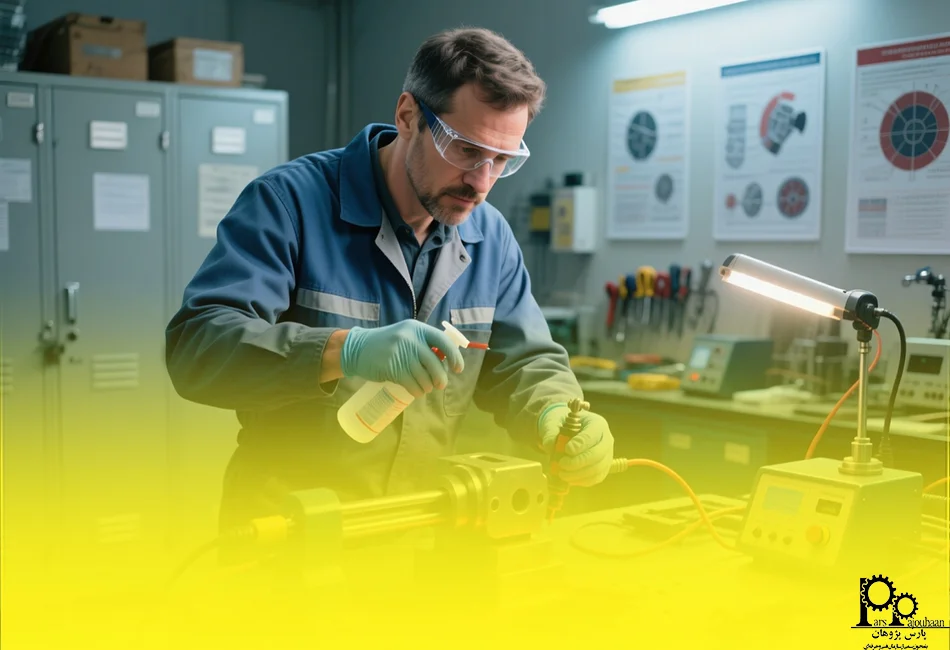 تست ذرات مغناطیسی Magnetic Particle Testing - MT